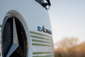 Detail Mercedes-Benz eActros 600 van Westerman